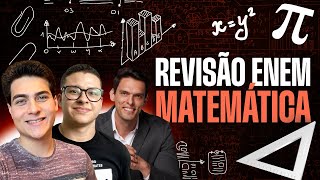 REVISÃO de MATEMÁTICA na prática  Enem 2024 [upl. by Krasnoff]