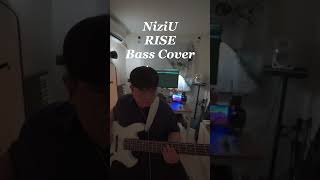 NiziU RISE Bass Cover [upl. by Atsahc605]