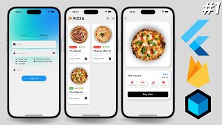 The Best Flutter Course in 3 Hours • Pizza App 1 [upl. by Florencia]