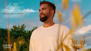 Kendji Girac  Le feu en duo avec vianneymusique  official audio [upl. by Suoicerp]