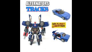 Collection Review  Transformers Alternators  Tracks [upl. by Nhguaved208]