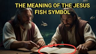 THE MEANING OF THE JESUS FISH SYMBOL ICHTHYS  BIBLE STORIES [upl. by Pillow485]