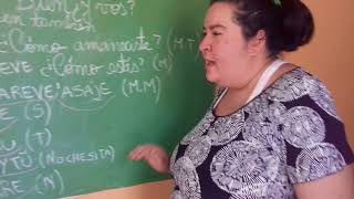 CLASE DE IDIOMA GUARANÍ  LOS SALUDOS [upl. by Jarrid]