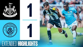 EXTENDED HIGHLIGHTS  Newcastle 11 City  Gvardiol on target as we come away with a point [upl. by Aloisia904]