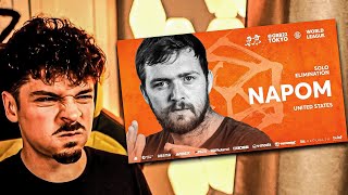 COLAPS REACTS  NAPOM GBB23 SOLO ELIMINATION [upl. by Aitnis797]