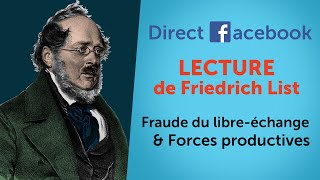 Forces productives VS libreéchange  Lecture de Friedrich List EN DIRECT [upl. by Sad]