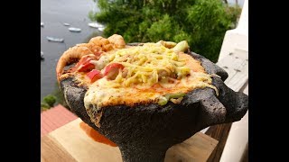 MOLCAJETE DE MARISCOS ¡ESPECTACULAR [upl. by Grew978]