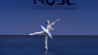 Raymonda Pizzicato Variation by Mak Zhi Ching  Age 13  Solo  Asia Open Dance Championship 2023 [upl. by Yllas565]