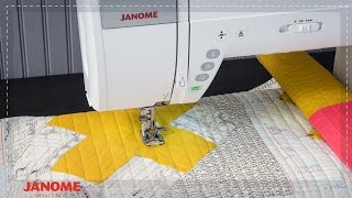 Janome Horizon Memory Craft 9400QCP Feature Video [upl. by Atilef263]