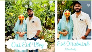 Eid  Al  Adha Mubarak🌙😍✨First EID with Family  Short Vlog♥️shaadruby couple vlog eidmubarak [upl. by Grange681]