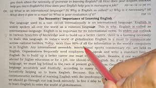 importance of learning english paragraph [upl. by Ranson]