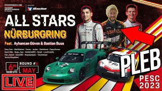 Taking On Pro Racing Drivers And Streamer Nerds At The Nurburgring PESC AllStars [upl. by Lipp254]