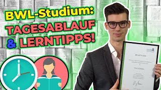 BWLStudium Tagesablauf amp Lerntipps für die Klausurvorbereitung [upl. by Giulio]