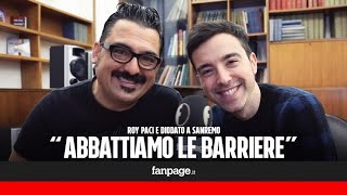 LAdesso di Diodato e Roy Paci quotDobbiamo abbattere le barriere e Sanremo è loccasione migliorequot [upl. by Roz395]