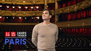 Ep1 Center Court at the Palais Garnier  24 Hours with Roger Paris Edition  UNIQLO [upl. by Aissyla]