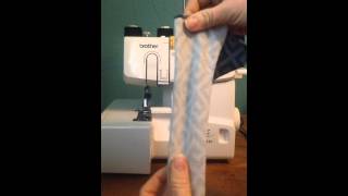 MaxiLock Stretch thread in a Serger [upl. by Lomaj]