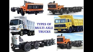 All You Want to Know About Indian MULTI AXLE TRUCKS TAG PUSHER LOAD LIFT TANDEM buyindian [upl. by Ellerd710]