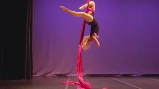 Aerial Fabric Performance to Crystallize by Lindsey Stirling [upl. by Ifok898]