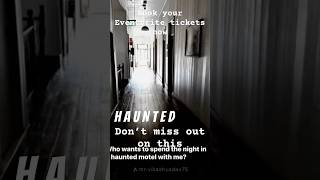 Spend the night in a haunted hotel with me – it will be a scream [upl. by Naves]