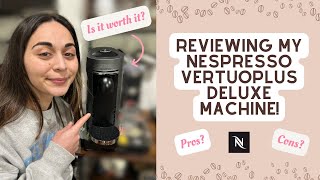 Nespresso VertuoPlus Deluxe Review  Is It Worth It [upl. by Ecnedac198]