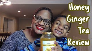 Honey Ginger Tea Food Review  Chef Lorious [upl. by Randal466]