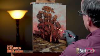 Painting Afternoon Light on Trees HighSpeed Timelapse with Steve Curry [upl. by Brahear]