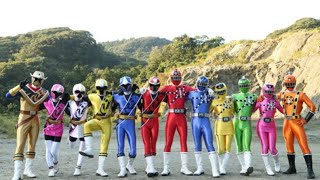 Ninninger Vs ToQger Henshin amp Roll Call [upl. by Ozner]