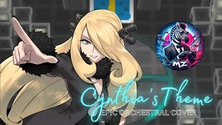 Pokemon Cynthia Battle Theme  EPIC ORCHESTRAL REMIX  Diamond Pearl Platinum BDSP [upl. by Ahsaret]