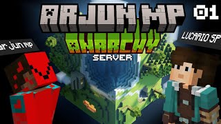 ANARCHY SERVER PART 1 WEAT FARM amp TREE FARMARJUN MPMINECRAFTSERVERGAMEPLAYminecraft [upl. by Forester]