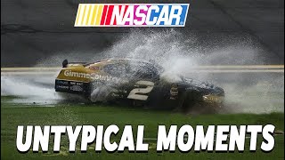 NASCAR Untypical Moments [upl. by Rednazxela]