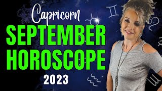 What Will Your Capricorn Horoscope Say For September 2023 [upl. by Nakre]