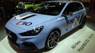 2018 Hyundai i30N 20 TGDi  Exterior and Interior  Auto Zürich Car Show 2017 [upl. by Etnuhs676]