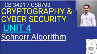 413 Schnorr Digital Signature Scheme in Tamil [upl. by Poul]