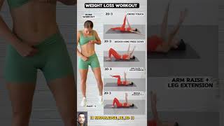 Weight loss workout ✅ exercise​ motivation​ workout​ [upl. by Edan]