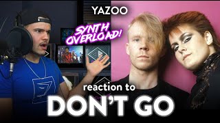 Yazoo Reaction Dont Go SUPER SYNTHY  Dereck Reacts [upl. by Oirasec]