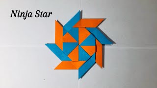 Transforming Ninja Star Origami A StepbyStep Guide [upl. by Drain]