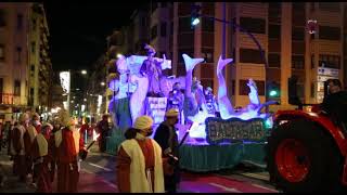 Cabalgata REYES MAGOS 2022 en Irun [upl. by Aihsrop]