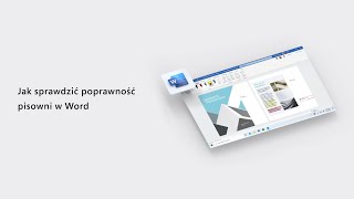 Microsoft 365  Jak sprawdzić poprawność pisowni w Word [upl. by Maritsa792]