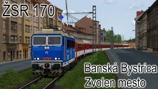 RailWorks  Bánská Bystrica  Zvolen mesto [upl. by Suirtemed]