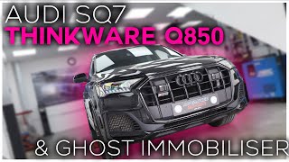 Audi SQ7 Thinkware Dash Cam amp Ghost Immobiliser  Major Security Upgrades Thinkware Q850 [upl. by Merwin]