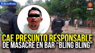 Cae en Puebla presunto responsable de masacre en bar de Cuautitlán Izcalli [upl. by Remark]