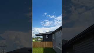 Cumulonimbus cloud formation timelapse [upl. by Ellesor382]