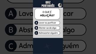 📘 QUIZ DE PORTUGUÊS Nº 8  COLETIVO SINÔNIMO ANTÔNIMO E SUPERLATIVO shorts concurso português [upl. by Pail]