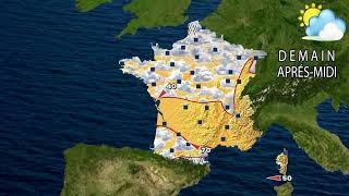 Prévision météo France pour demain le Mercredi 30 Octobre 2024 [upl. by Nylirej]