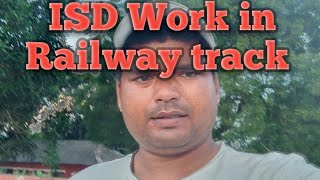 ISD work in Railway track [upl. by Ellierim712]