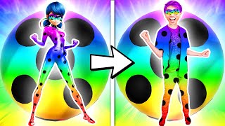 BEST NEW MIRACULOUS LADYBUG TRANSFORMATIONS EVER LANKYBOX REACTION [upl. by Julian]