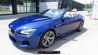 2012 BMW M6 Convertible Start Up Exhaust and In Depth Review [upl. by Eiramanad]