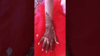 Simple mehndi design  easy and simple beautiful henna design youtube short video [upl. by Ylrad]