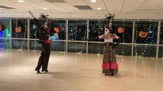 Pasodoble Showcase  Spooktacular Showcase at DC DanceSport Academy [upl. by Idnek411]