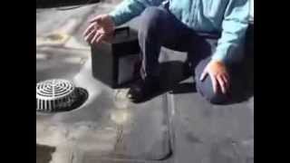 EPDM Roof Repair with Eternabond [upl. by Jaddan]